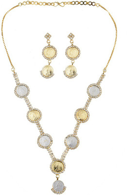 

Taj Pearl Alloy Jewel Set(Multicolor)