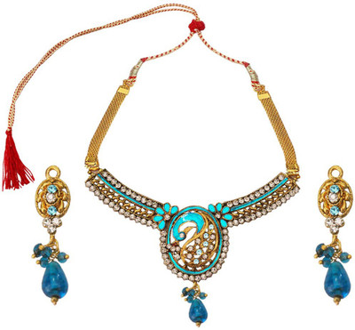 

Being Women Alloy Jewel Set(Blue)