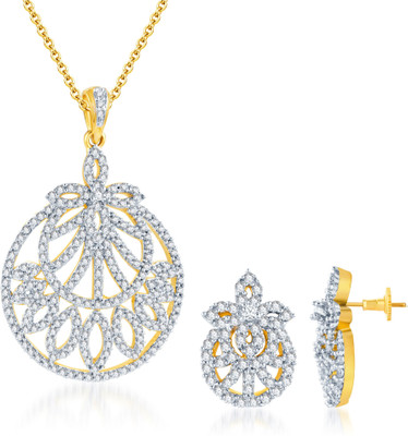

Sukkhi Alloy Jewel Set(White, Gold)