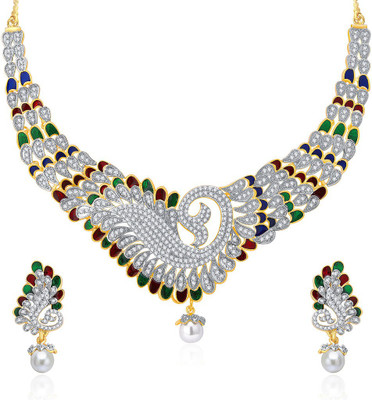 

Sukkhi Alloy Jewel Set(Gold, White)