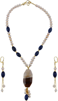 

Pearlz Ocean Alloy Jewel Set(Blue)