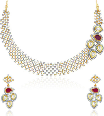 

Sukkhi Alloy Jewel Set(Gold, White)