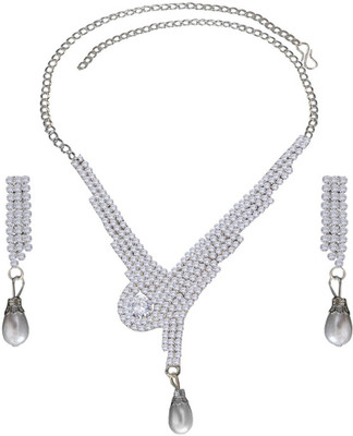 

Being Women Alloy Jewel Set(White)