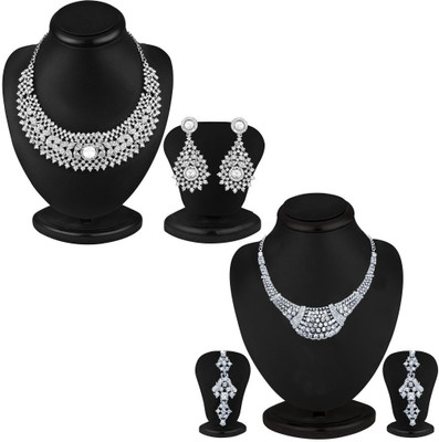 

Sukkhi Zinc Jewel Set(White)