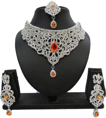 

Shree Bhawani Art Jewellery Alloy Jewel Set(Multicolor)