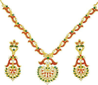 

Kavyanjali Jewels Alloy Jewel Set(Multicolor)