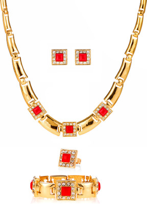 

Ruhaani Jewels Alloy Jewel Set(Gold)