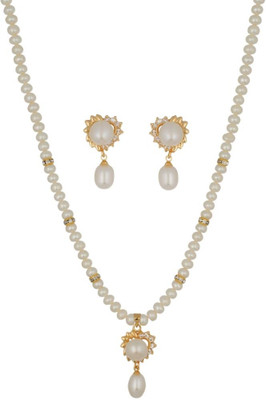75% OFF on ABHUSHAN Alloy Jewel Set(White) 75% OFF on ABHUSHAN Alloy Jewel Set(White)
