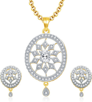 

Sukkhi Alloy Jewel Set(Gold, White)