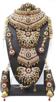 

Shree Bhawani Art Jewellery Alloy Jewel Set(Multicolor)