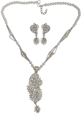 

Taj Pearl Alloy Jewel Set(Multicolor)