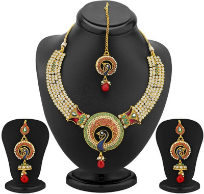 Trushi Copper Jewel Set(Gold)