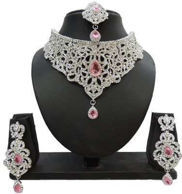 

Shree Bhawani Art Jewellery Alloy Jewel Set(Multicolor)