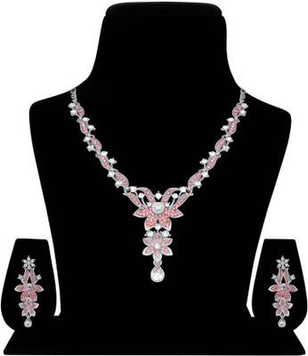 

Atasi International Alloy Jewel Set(Pink)