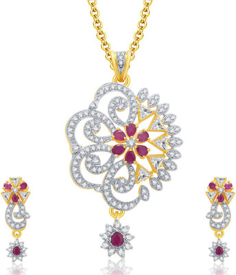 Sukkhi Alloy Jewel Set(Gold, White)