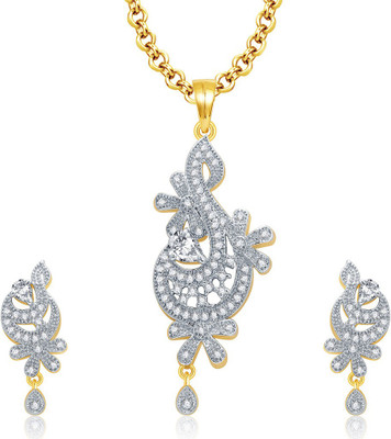 

Sukkhi Alloy Jewel Set(Gold, White)