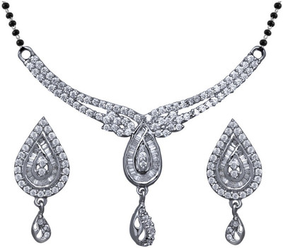 

Clara Sterling Silver Jewel Set(Platinum)