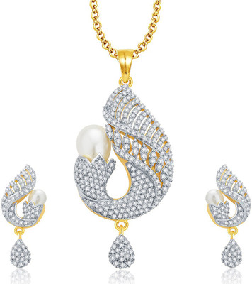 

Sukkhi Alloy Jewel Set(Gold, White)
