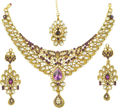 

Kavyanjali Jewels Alloy Jewel Set(Multicolor)