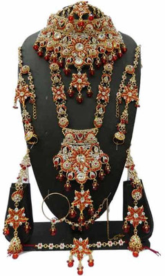 

Shree Bhawani Art Jewellery Alloy Jewel Set(Multicolor)