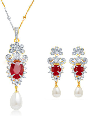 

Sukkhi Alloy Jewel Set(Gold, White)