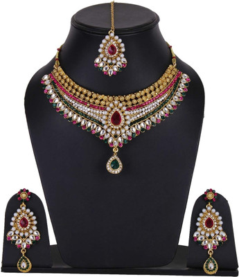 80% OFF on Shining Diva Alloy Jewel Set(Multicolor) 80% OFF on Shining Diva Alloy Jewel Set(Multicolor)