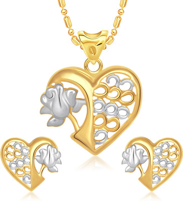 

VK Jewels Alloy Jewel Set(Gold)