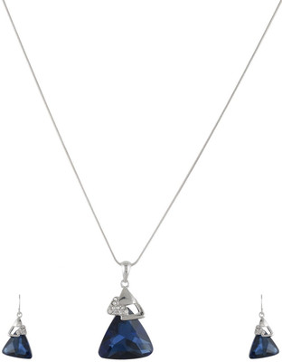 

High Trendz Alloy Jewel Set(Silver)