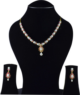 

You Bella Alloy Jewel Set(Gold)