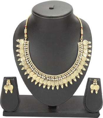 

Ditya Alloy Jewel Set(Gold)
