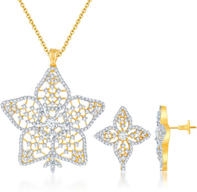 

Sukkhi Alloy Jewel Set(White, Gold)