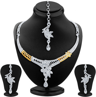 

Sukkhi Alloy Jewel Set(Gold, White)