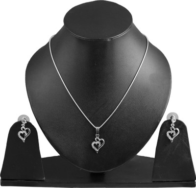 33% OFF on TOUCHSTONE Alloy Jewel Set(Silver)