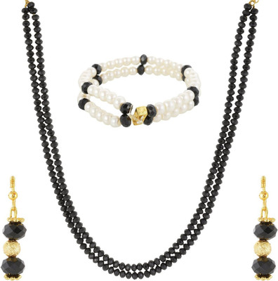 

RK City Shopping Crystal Jewel Set(Black)