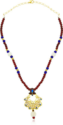 

Kshitij Jewels Alloy Jewel Set(Red, Blue)