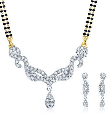 

Sukkhi Alloy Jewel Set(White, Gold, Black)