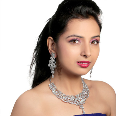 

Atasi International Alloy Jewel Set(White)