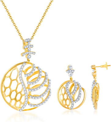 

Sukkhi Alloy Jewel Set(White, Gold)