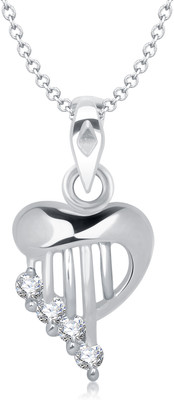 85% OFF on Vina Fashion Jewellery Rhodium Alloy Pendant
