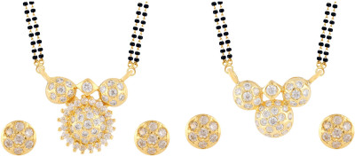 Parinaaz Alloy Jewel Set(White)