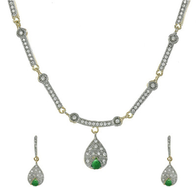 Zeneme Alloy Jewel Set(Multicolor)