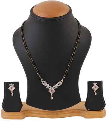 

You Bella Alloy Jewel Set(White)