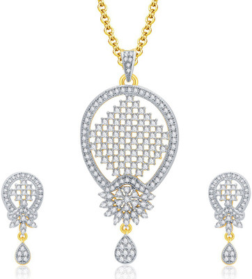 

Sukkhi Alloy Jewel Set(Gold, White)