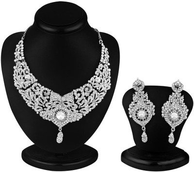 

Sukkhi Zinc Jewel Set(White)