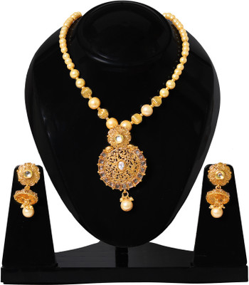 

Penny Jewels Alloy Jewel Set(Gold)