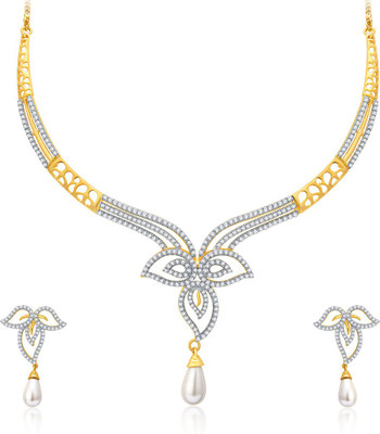 

Sukkhi Alloy Jewel Set(Gold, White)