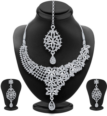 

Sukkhi Alloy Jewel Set(White)