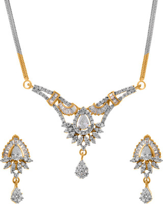 Alysa Alloy, Silver Jewel Set(Gold, Silver) Alysa Alloy, Silver Jewel Set(Gold, Silver)