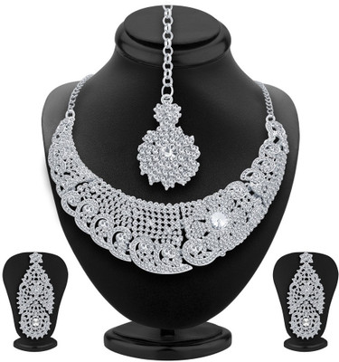 

Sukkhi Alloy Jewel Set(White)