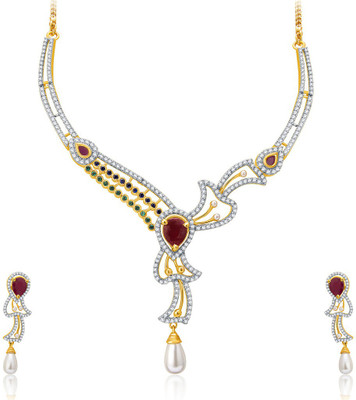 

Sukkhi Alloy Jewel Set(Gold, White)